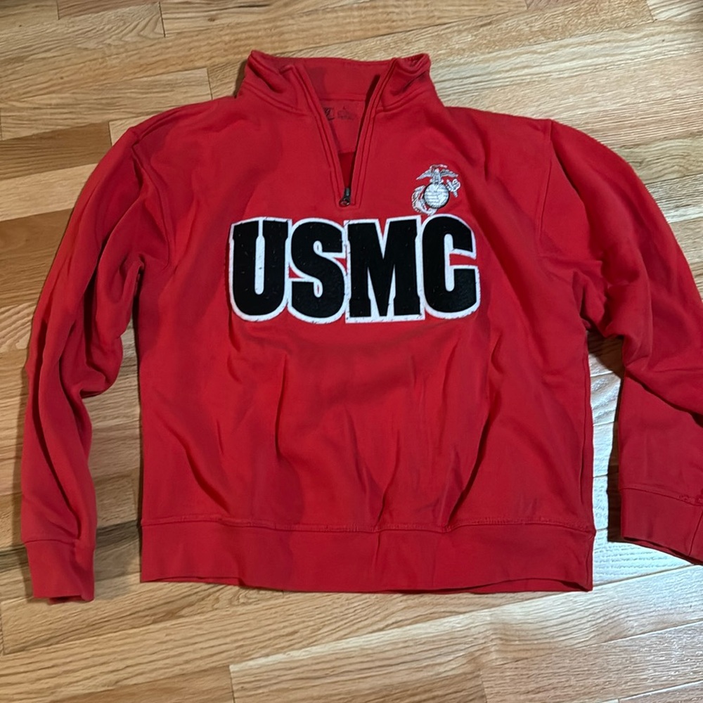 United States Marine Corps 1/4 zip pull over